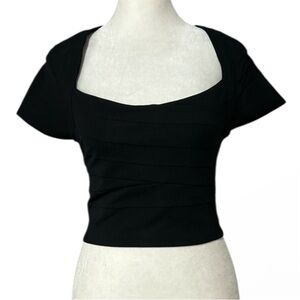 Express Body Contour Bandage Cap Sleeve Tee
